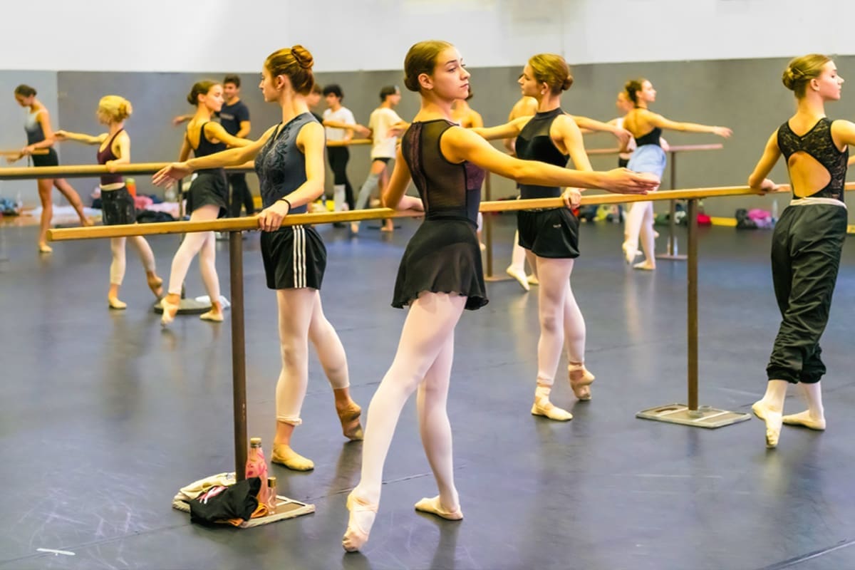 Ballet class adults